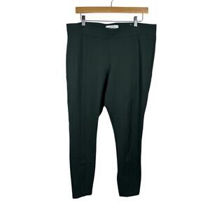 Old Navy Pant Women Size XL Forest Green Stevie Ponte Legging Career 821661 Work
